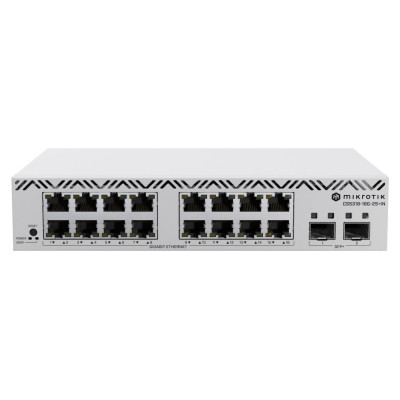 Mikrotik Switch|MIKROTIK|16x10Base-T / 100Base-TX / 1000Base-T|CSS318-16G-2S+IN