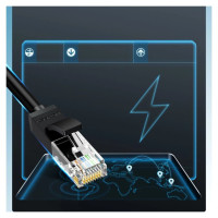 Ugreen Cable Ethernet patch cord RJ45 Cat 6 UTP 1000Mbps 1m black (20159)