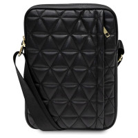 Guess Torba GUTB10QLBK 10" czarna/black Quilted Tablet Bag