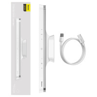 Baseus magnetic LED bedside lamp lamp for home kitchen room white (DGXC-02)