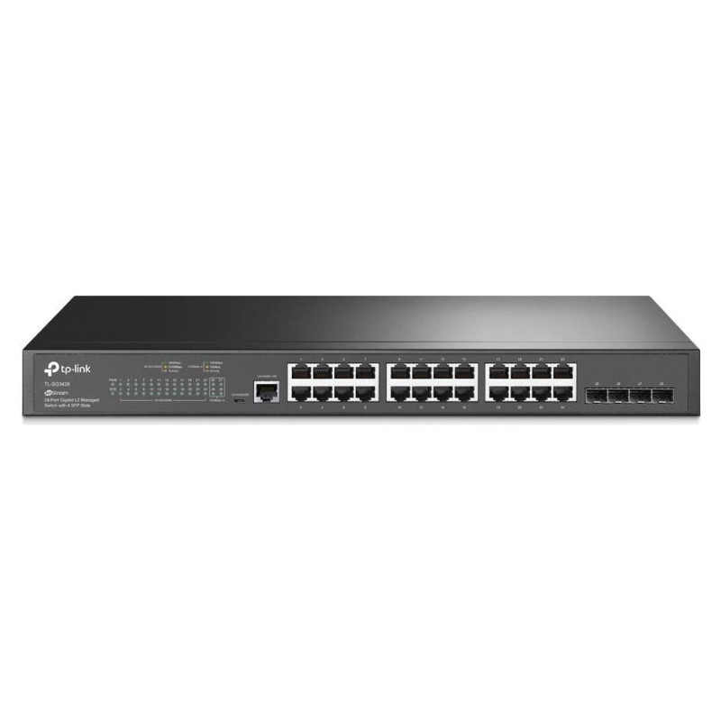 Tp-Link Switch|TP-LINK|Omada|TL-SG3428|Type L2|Rack|4xSFP|1xConsole|1|TL-SG3428