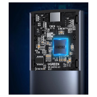 Ugreen Hard Drive Bay M.2 B-Key SATA 3.0 5Gbps Gray + USB Type C Cable (CM400)