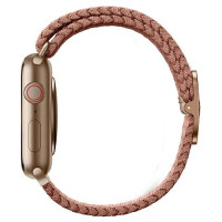 Uniq Aspen Braided strap for Apple Watch 1/2/3/4/5/6/7/8/SE/SE2 44/42/45mm - pink