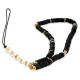 Guess pendant GUSTPEARK Phone Strap black/black Heishi Beads