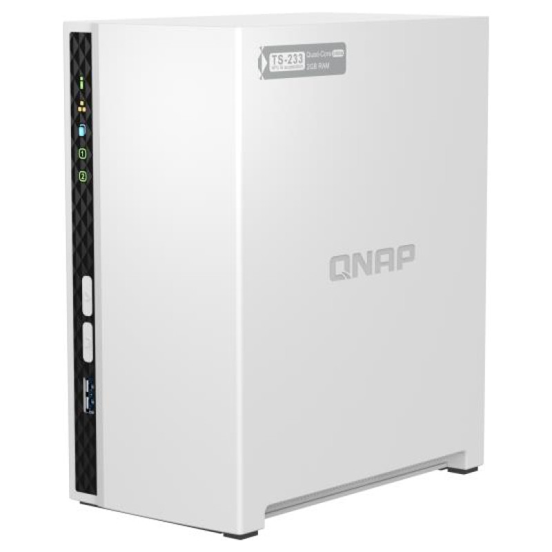 Qnap NAS STORAGE TOWER 2BAY/NO HDD TS-233 QNAP