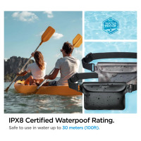 Spigen Aqua Shield A620 Waterproof Hip Bag IPX8 - Black