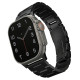 Uniq Osta Stainless Steel Strap for Apple Watch 1/2/3/4/5/6/7/8/SE/SE2/Ultra 42/44/45/49mm - Black