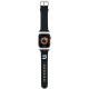 Karl Lagerfeld 3D Rubber Choupette Head Strap for Apple Watch 42/44/45/49mm - Black