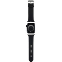 Karl Lagerfeld 3D Rubber Choupette Head Strap for Apple Watch 42/44/45/49mm - Black