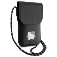Hello Kitty Leather Daydreaming Cord bag - black