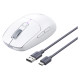 Ugreen MU103 Bluetooth 5.0 computer mouse / 2.4GHz USB receiver - white