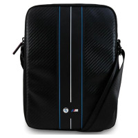 BMW Carbon & Blue Stripe bag for 8" tablet - black