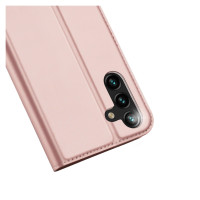 Dux Ducis [RETURNED ITEM] Dux Ducis Skin Pro Case for Samsung Galaxy A14 4G / 5G Flip Cover Card Wallet Stand Pink