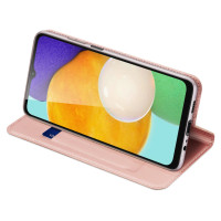 Dux Ducis [RETURNED ITEM] Dux Ducis Skin Pro Case for Samsung Galaxy A14 4G / 5G Flip Cover Card Wallet Stand Pink