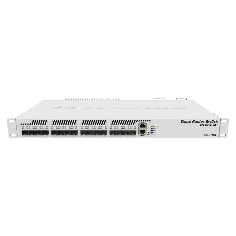 Mikrotik Switch|MIKROTIK|Type L3|Rack|1x10Base-T / 100Base-TX / 1000Base-T|16xSFP+|1xRJ45|CRS317-1G-16S+RM