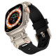 Tech-Protect Delta Pro Strap for Apple Watch 4 / 5 / 6 / 7 / 8 / 9 / SE / Ultra 1 / 2 (42/44/45/49 mm) - Black-Titanium