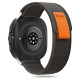 Tech-Protect Nylon Strap for Samsung Galaxy Watch Ultra (47mm) - Black/Orange