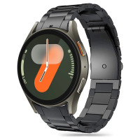 Tech-Protect Stainless Strap for Samsung Galaxy Watch 4 / 5 / 5 Pro / 6 / 7 / FE - Black