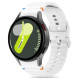 Tech-Protect Silicone Sport Strap for Samsung Galaxy Watch 4 / 5 / 5 Pro / 6 / 7 / FE - White