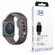 3Mk Protection 3mk Silicone Watch Strap for Apple Watch 42 / 44 / 45 / 49 mm - brown
