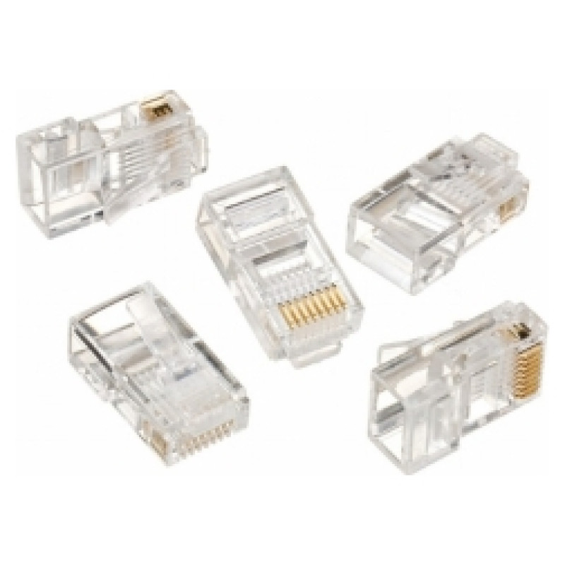 Gembird RJ45 8P8C LAN Plug Cat 6 100 pcs