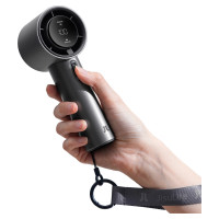 Jisulife Handheld Fan Pro1 S 5000mAh FA53PRO Mini Blower Portable USB Metal Fan - Dark Gray