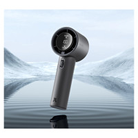 Jisulife Handheld Fan Pro1 S 5000mAh FA53PRO Mini Blower Portable USB Metal Fan - Dark Gray