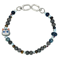 Nimmy New Big Eye Cute Pets 2.0 Bag Charm - Gray