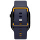 Spigen Nano Pop Strap for Apple Watch 44 / 45 / 46 / 49 mm - Navy Blue and Yellow