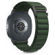 Tech-Protect Nylon Stripe Strap for Samsung Galaxy Watch 40/44/46 mm - Green