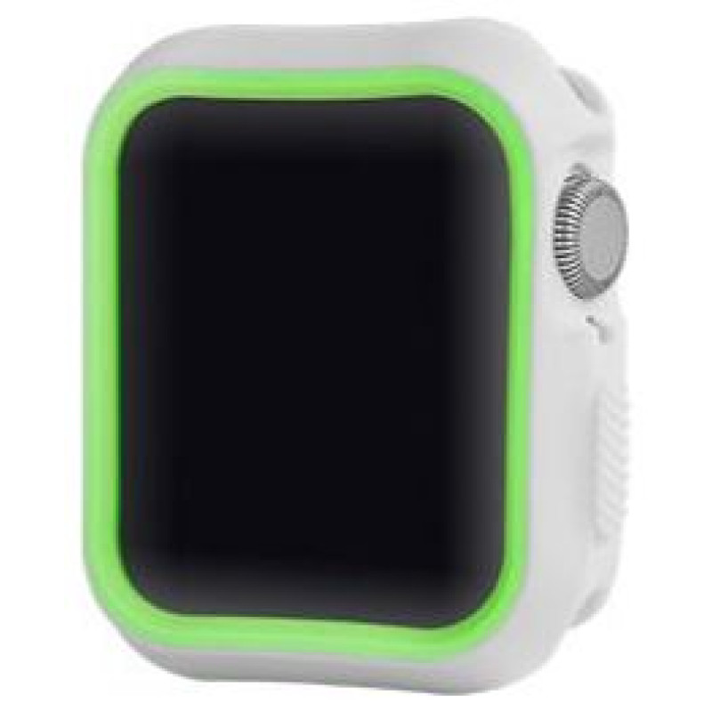 Devia Dazzle Series protective case (40mm) for Apple Watch silver yellow
