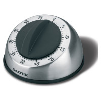 Salter 338 SSBKXR8EU16 Stainless Steel Mechanical Timer