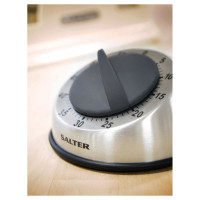 Salter 338 SSBKXR8EU16 Stainless Steel Mechanical Timer