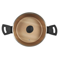 Russell Hobbs RH01670BEU7 Opulence stockpot 24cm black