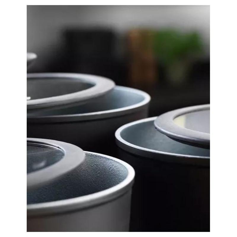 Russell Hobbs RH02131EU7 Crystaltech tall saucepan set 3pcs