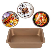 Russell Hobbs RH02148GEU7 Opulence square pan 22cm gold