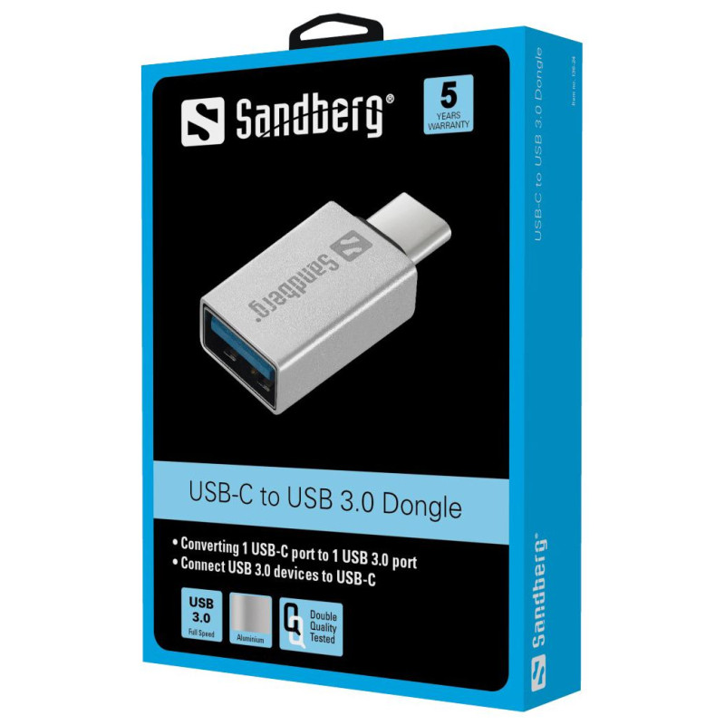 Sandberg 136-24 USB-C to USB 3.0 Dongle