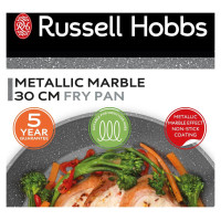 Russell Hobbs RH02801EU7 Metallic Marble frypan 30cm