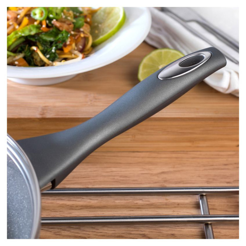 Salter BW02772G Marblestone Wok 28cm grey