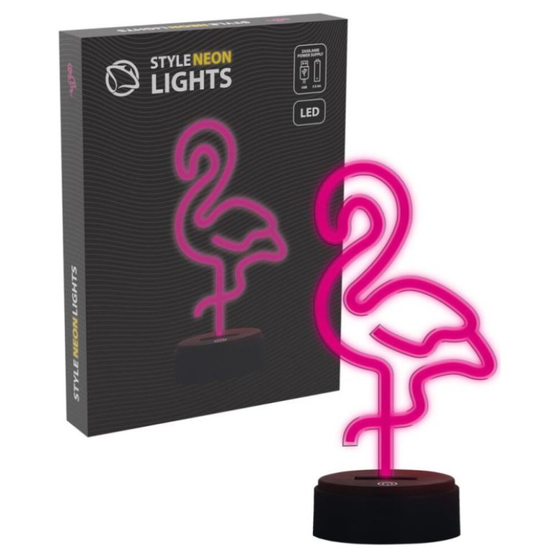 Manta SNL79PK LED lamp Light decoration Flamingo 2 pink