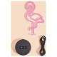 Manta SNL79PK LED lamp Light decoration Flamingo 2 pink
