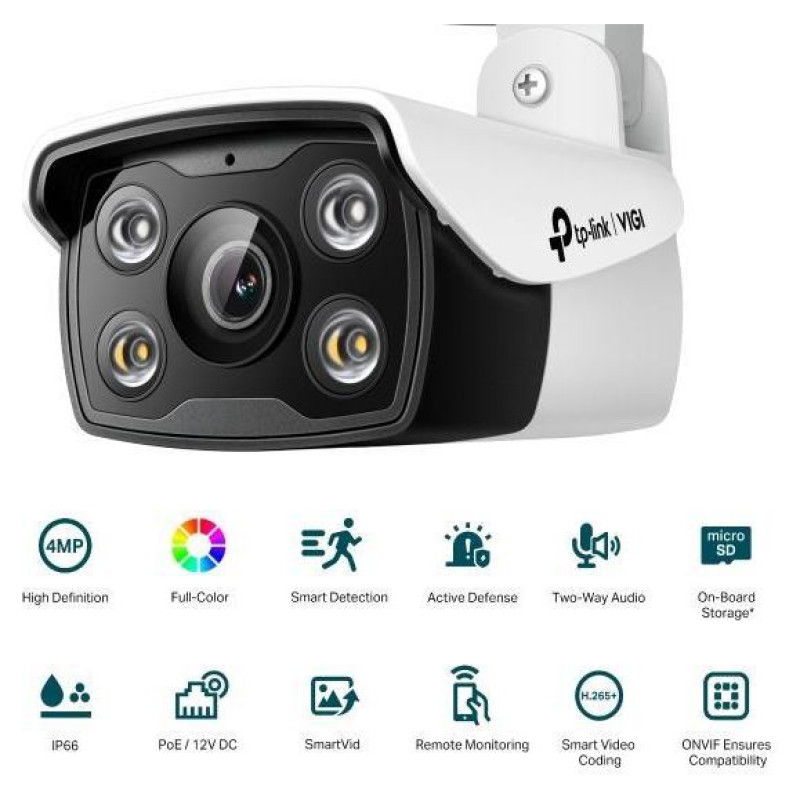 Tp-Link NET CAMERA BULLET H.264 4MP/VIGI C340(6MM) TP-LINK
