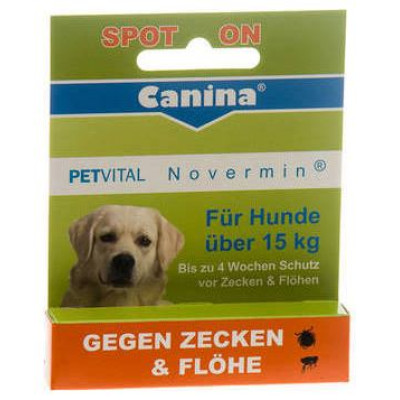 Canina Petvital Novermin drops for dogs from 15kg