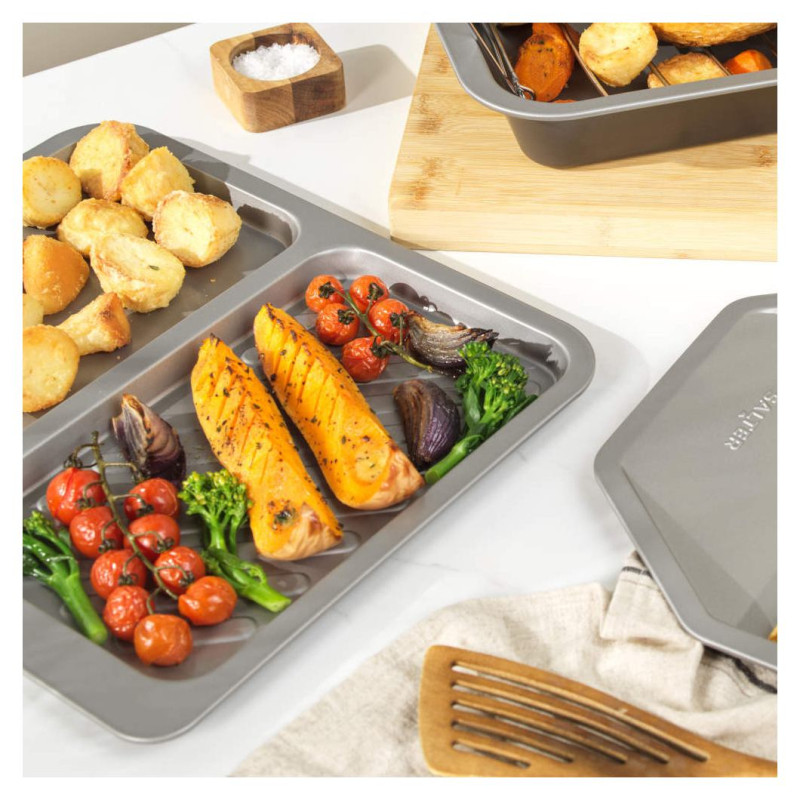 Salter BW13673 Essentials Split Baking Tray