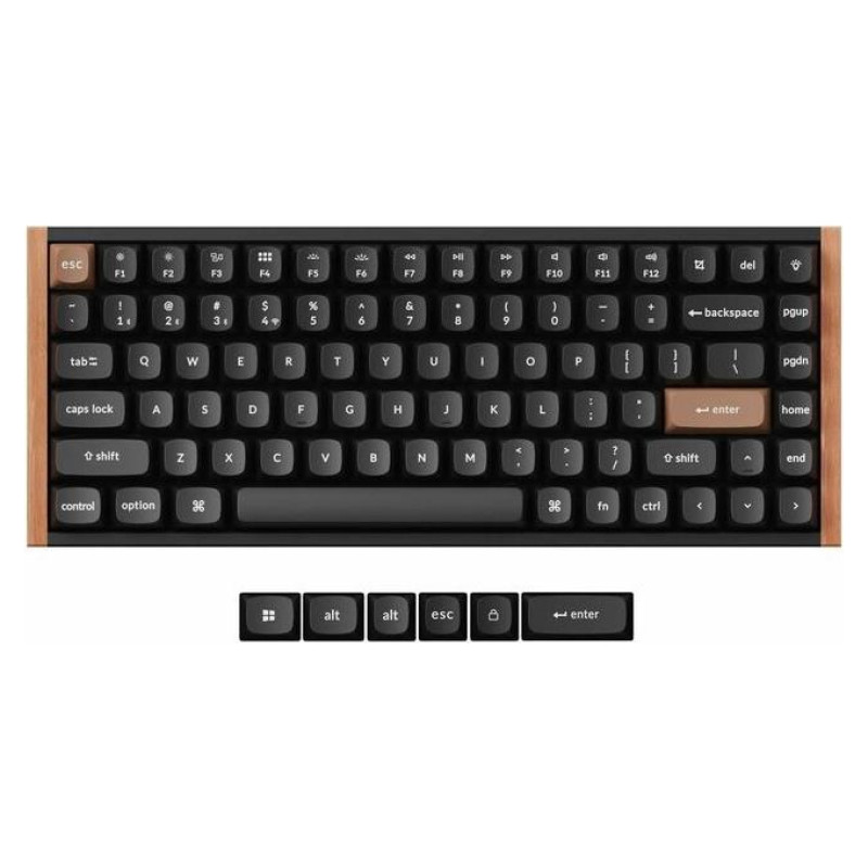 Keychron KEYBOARD WRL K2 HE SPECIAL ED./BLACK K2H-F1 KEYCHRON