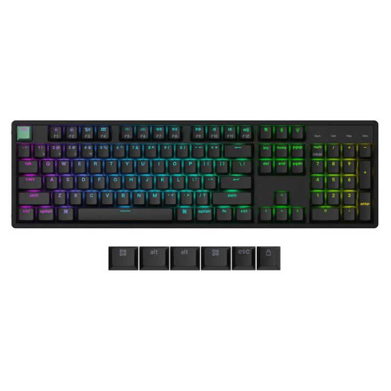 Keychron KEYBOARD WRL K10 HE/BLACK K10H-J1 KEYCHRON