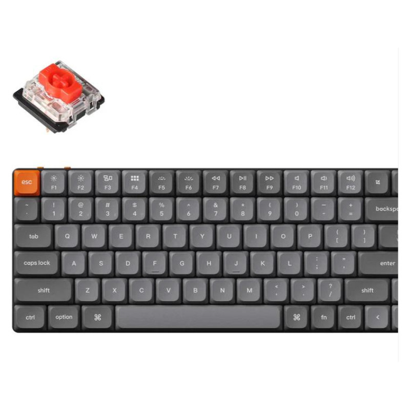 Keychron KEYBOARD WRL K3 MAX RGB/BLACK K3M-H1 KEYCHRON