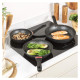 Salter BW11459BRMFOB Megastone Thermo Collar 3-Piece Frying Pan Set - 20/24/28cm