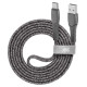 Rivacase CABLE USB-C TO USB2.0 1.2M/GREY PS6102 GR12 RIVACASE