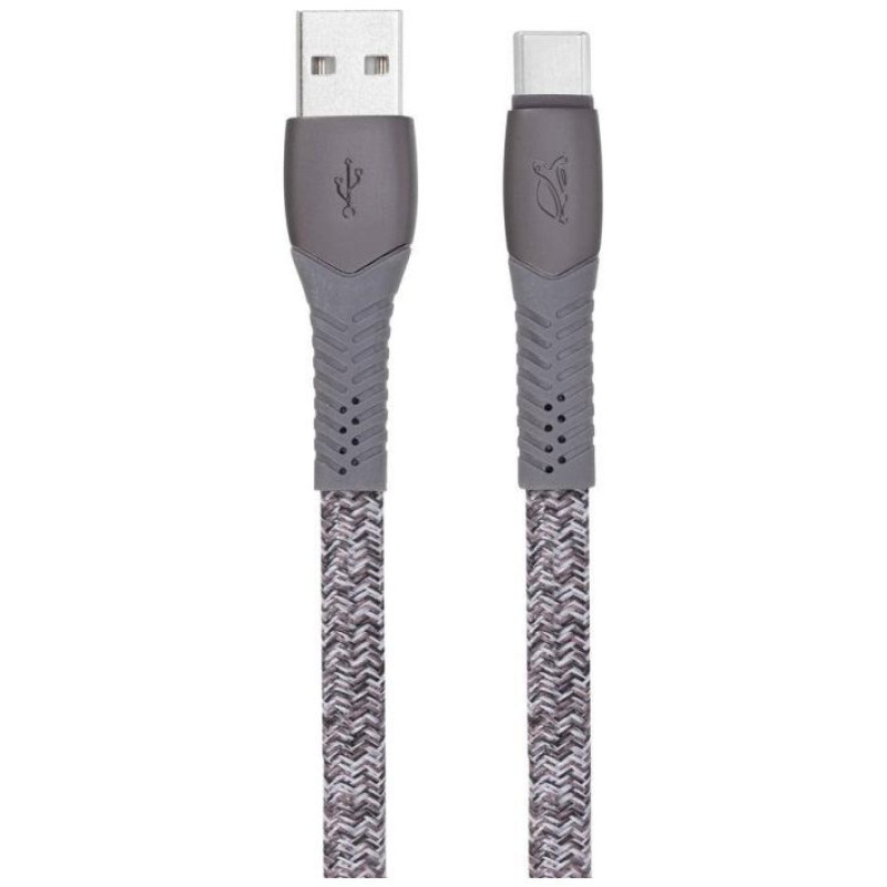 Rivacase CABLE USB-C TO USB2.0 1.2M/GREY PS6102 GR12 RIVACASE